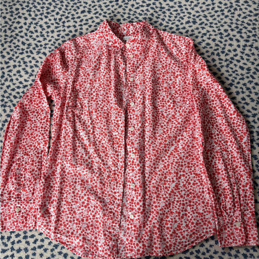 J. Crew Women’s Floral Liberty of London Blouse - Picture 2 of 4